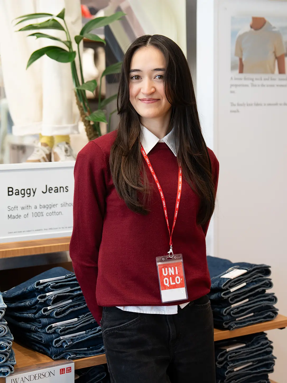 Portrait of Tiffany M., a UNIQLO Advanced Associate based in Santa Monica, California
